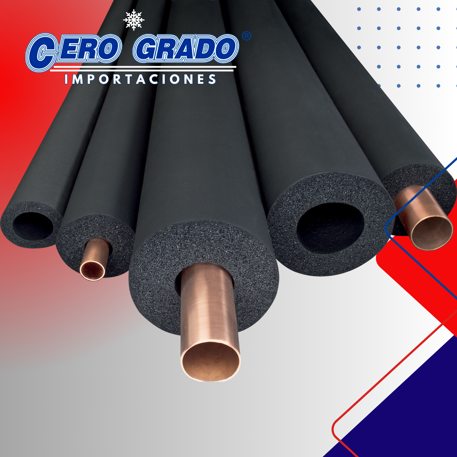 AISLANTES PARA CAÑERIA